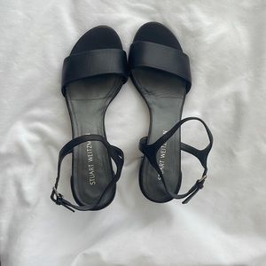 Black Stuart Weitzman Sandal.  Bought at Sax Outlet for $228 or 248?
